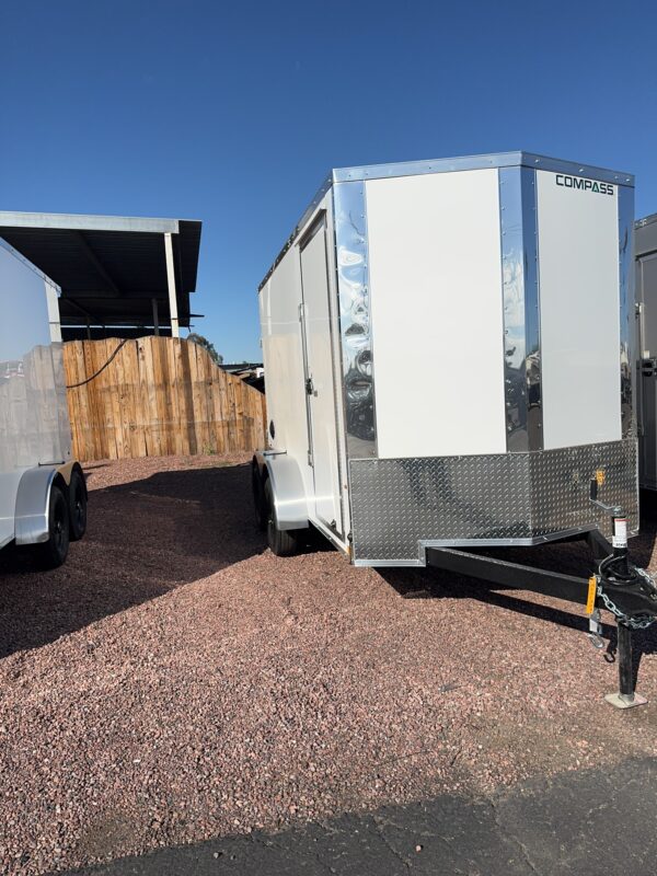 12X6 Indigo DLX, 7K GVWR, Ramp Door