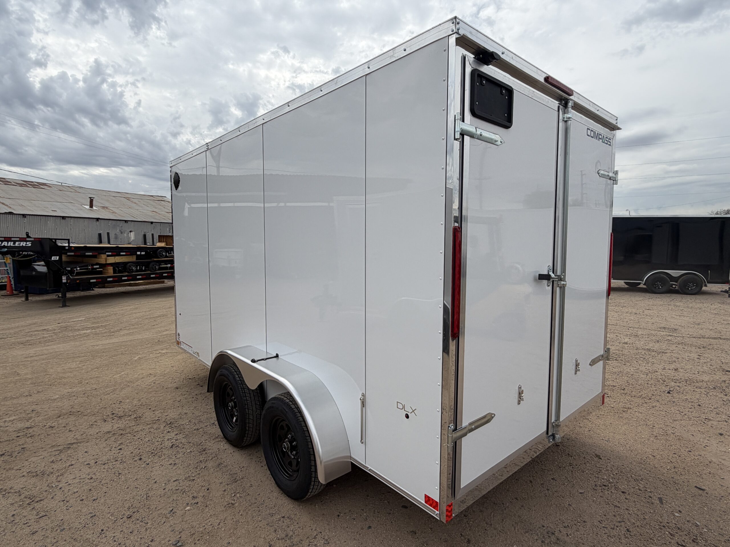 14x7 Indigo DLX, 7K GVWR, Rear Double Doors - Image 5
