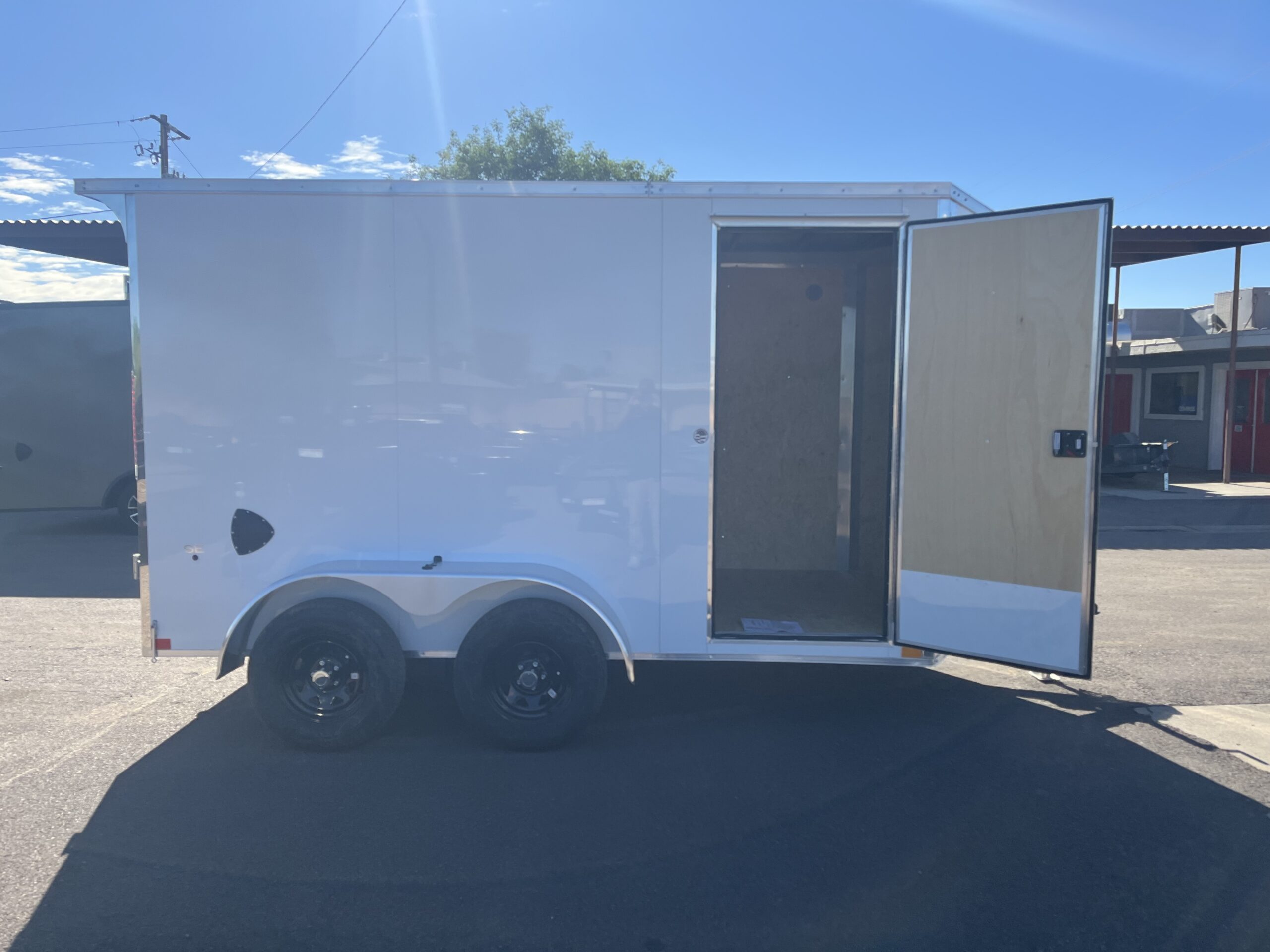 12x6 Jasper SE, 7K GVWR, Rear Double Doors - Image 2