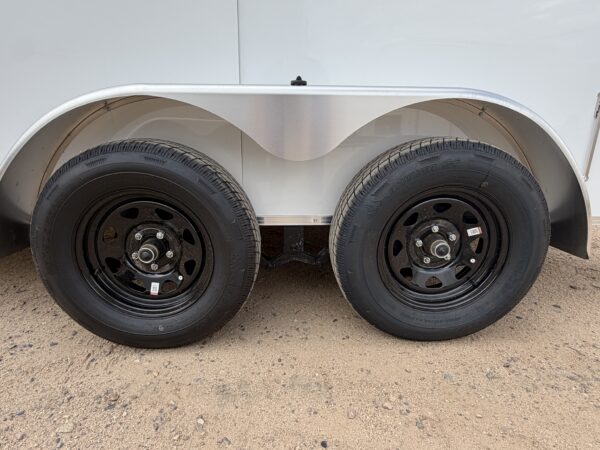 14x7 Indigo DLX, 7K GVWR, Rear Double Doors