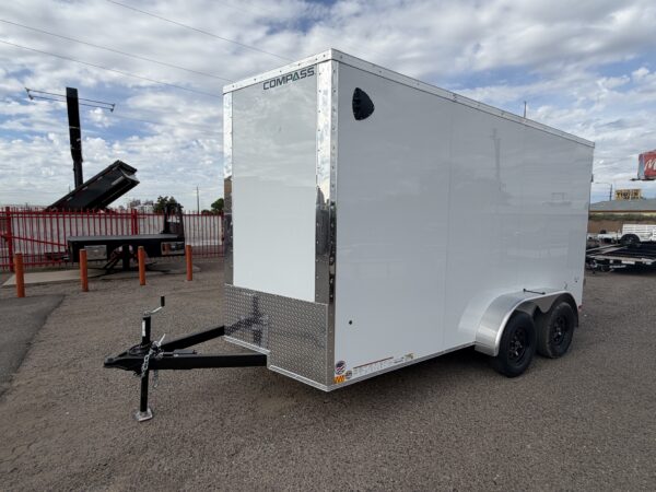 14x7 Indigo DLX, 7K GVWR, Ramp Door