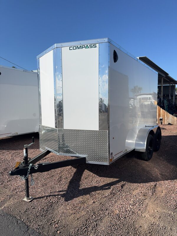 12X6 Indigo DLX, 7K GVWR, Ramp Door