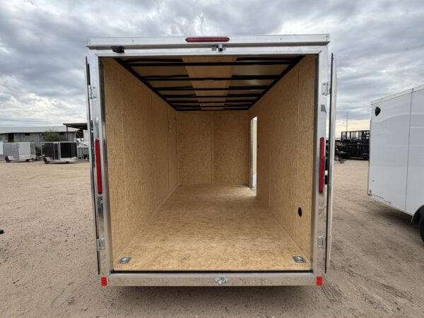 14x7 Indigo DLX, 7K GVWR, Rear Double Doors