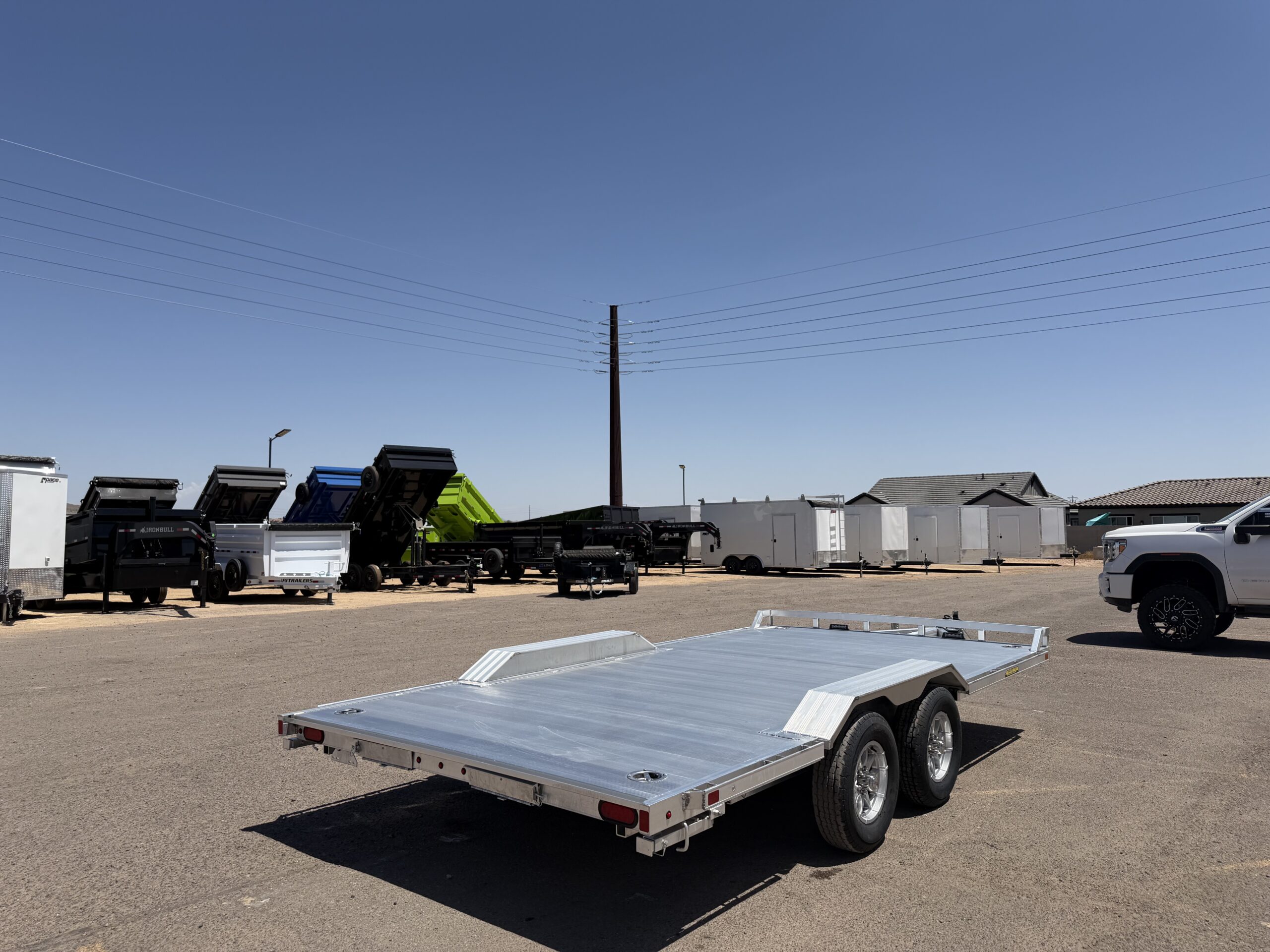 16x102 All Aluminum Wide Body, 7K GVWR, Heavy Tandem Axle, Drive-Over Fenders, Ramps, RTD (WB16H-TA-EL-DOF-R-RR-RTD) - Image 4