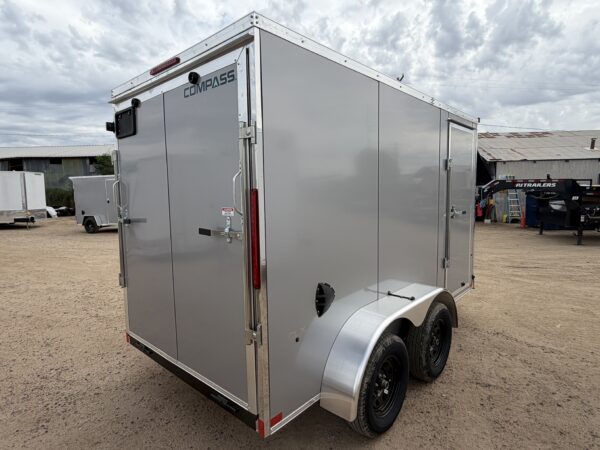 12x6 Indigo DLX, 7K GVWR, Ramp Door