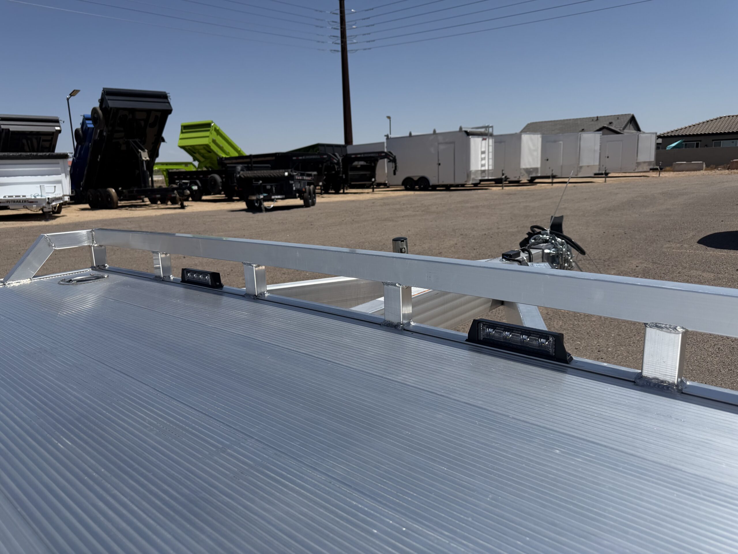 16x102 All Aluminum Wide Body, 7K GVWR, Heavy Tandem Axle, Drive-Over Fenders, Ramps, RTD (WB16H-TA-EL-DOF-R-RR-RTD) - Image 12