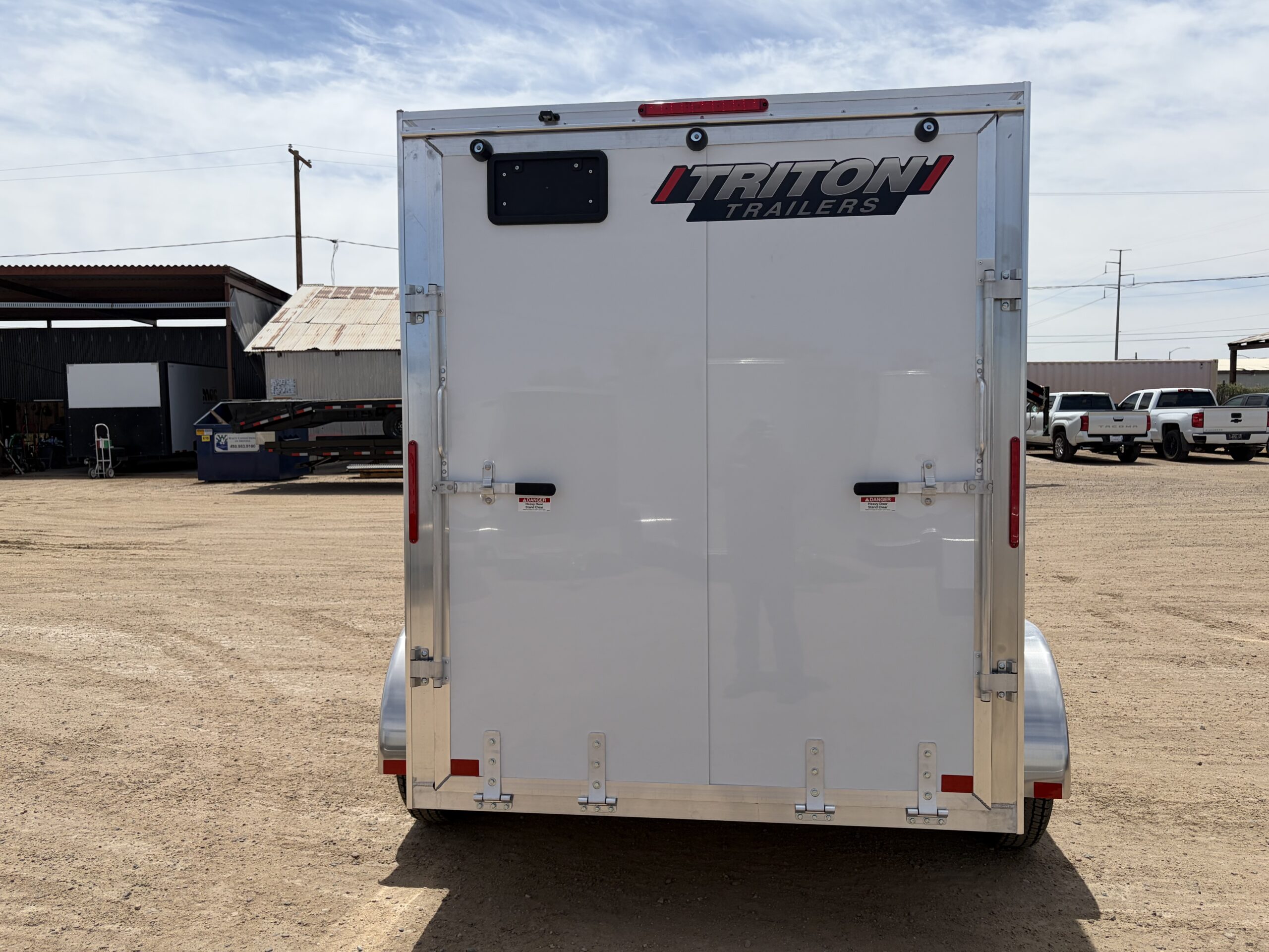 12x6 All Aluminum XLT-P Enclosed, 7K GVWR, 72" Side Door, Ramp Door - Image 3