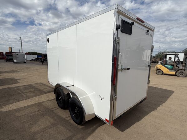 12x6 Indigo DLX, 7K GVWR, Ramp Door
