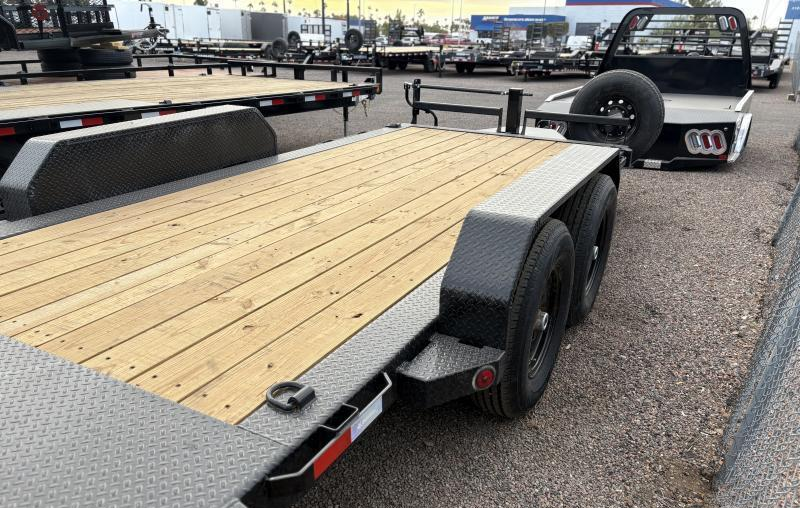16x83 Ironbull Tandem Axle, 14K GVWR, Low-Pro Power Tilt - Image 4