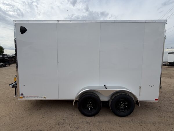 14x7 Indigo DLX, 7K GVWR, Rear Double Doors