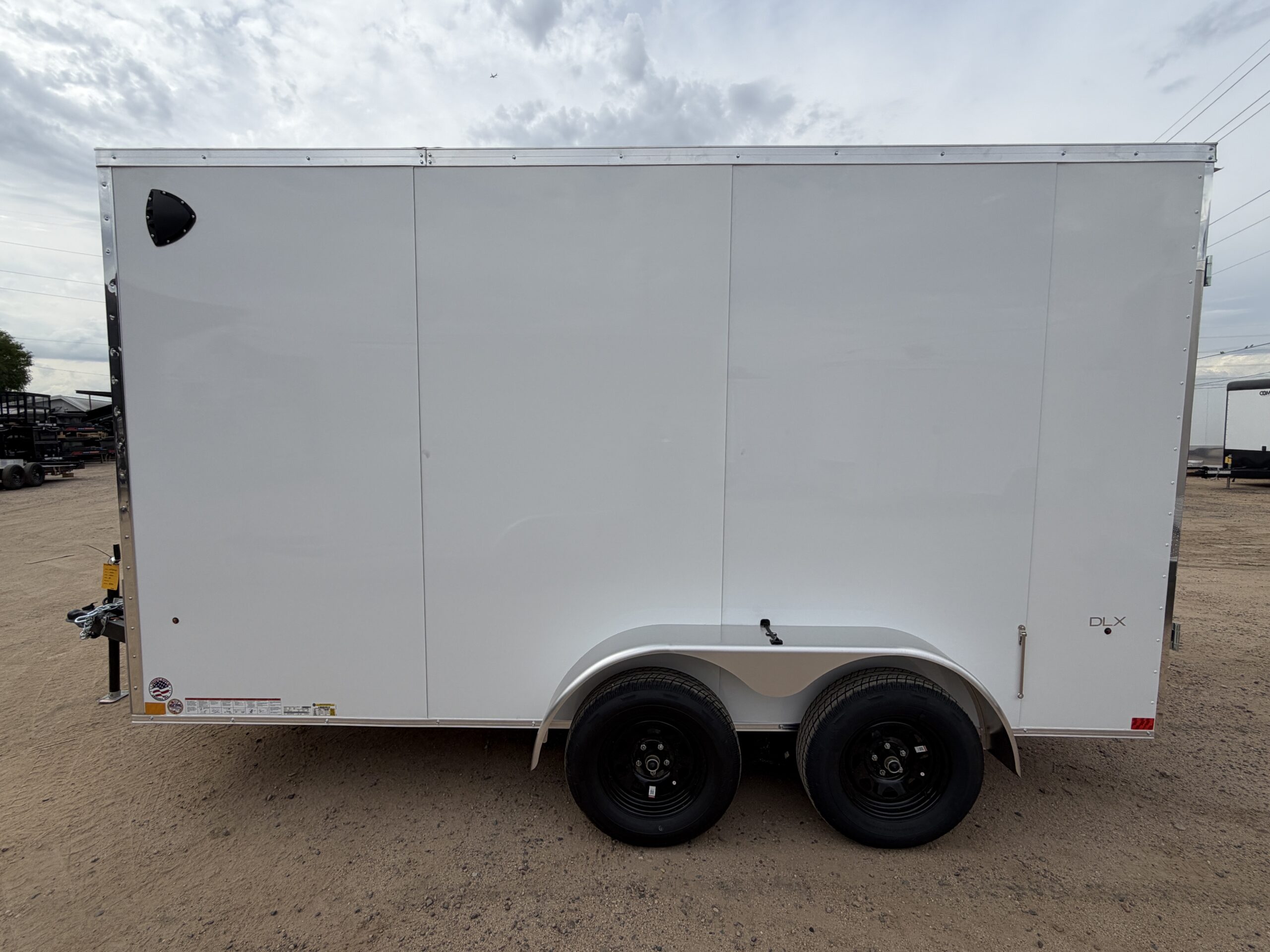 14x7 Indigo DLX, 7K GVWR, Rear Double Doors - Image 8