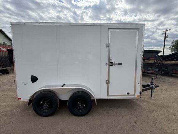 12x6 Indigo DLX, 7K GVWR, Ramp Door