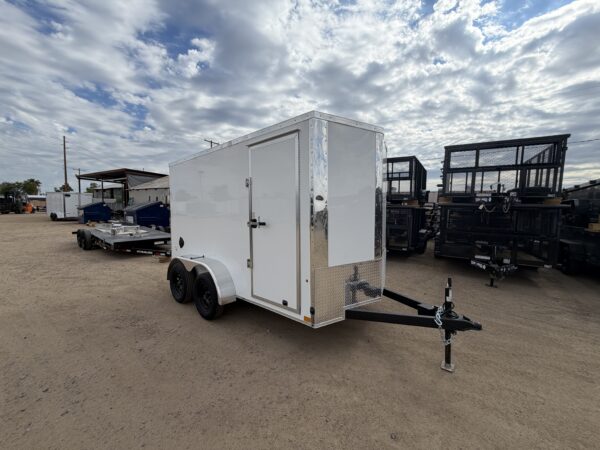 12x6 Indigo DLX, 7K GVWR, Ramp Door