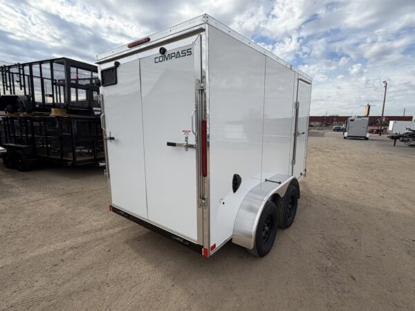 12x6 Indigo DLX, 7K GVWR, Ramp Door