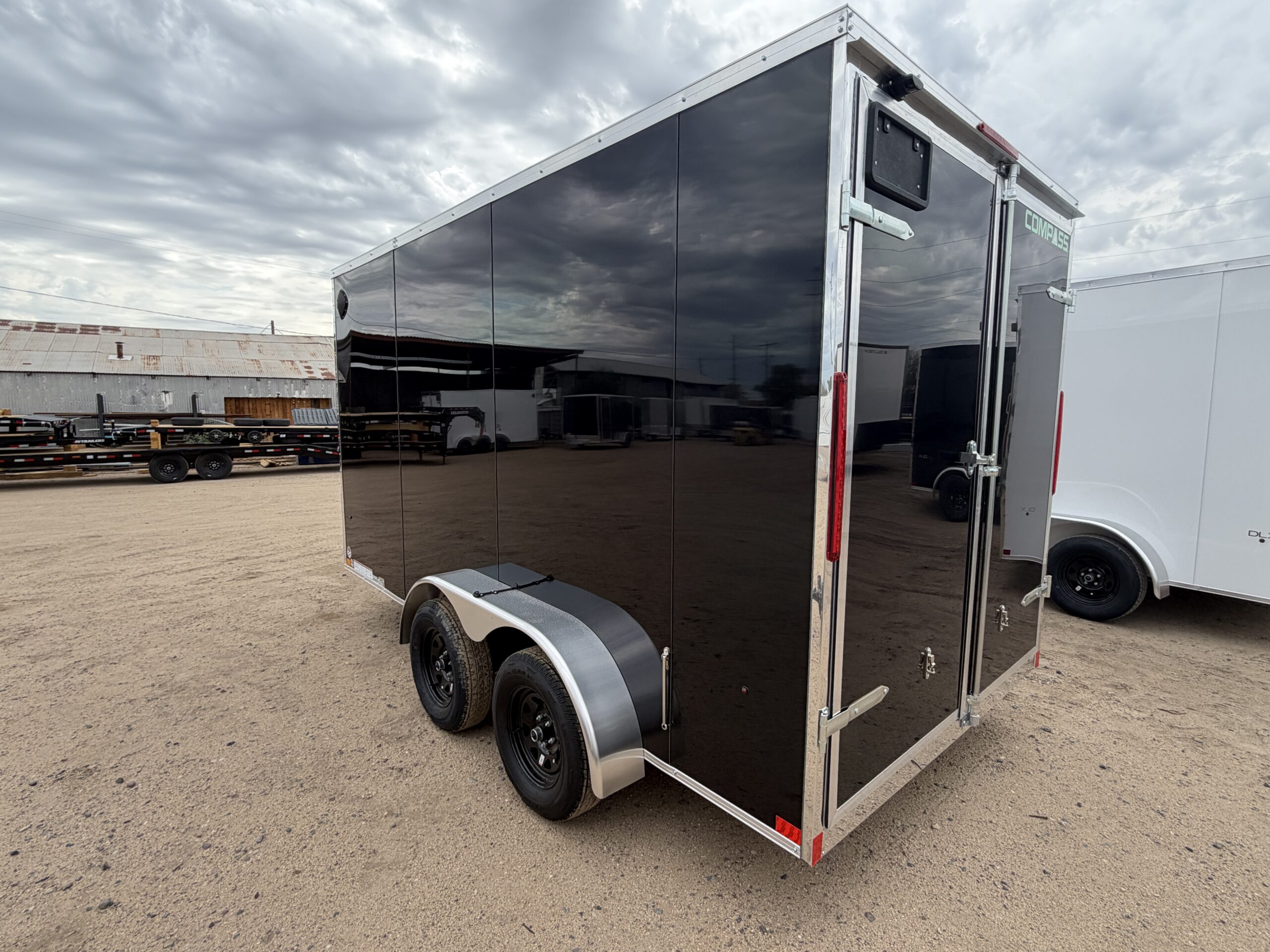 14x7 Indigo DLX, 7K GVWR, Rear Double Doors - Image 6