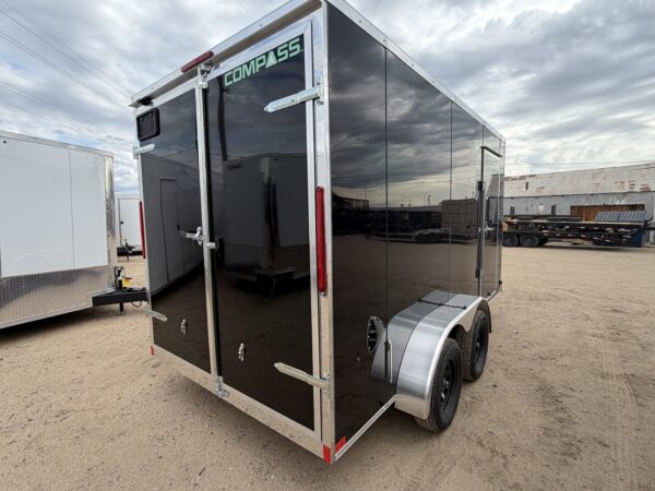 14x7 Indigo DLX, 7K GVWR, Rear Double Doors