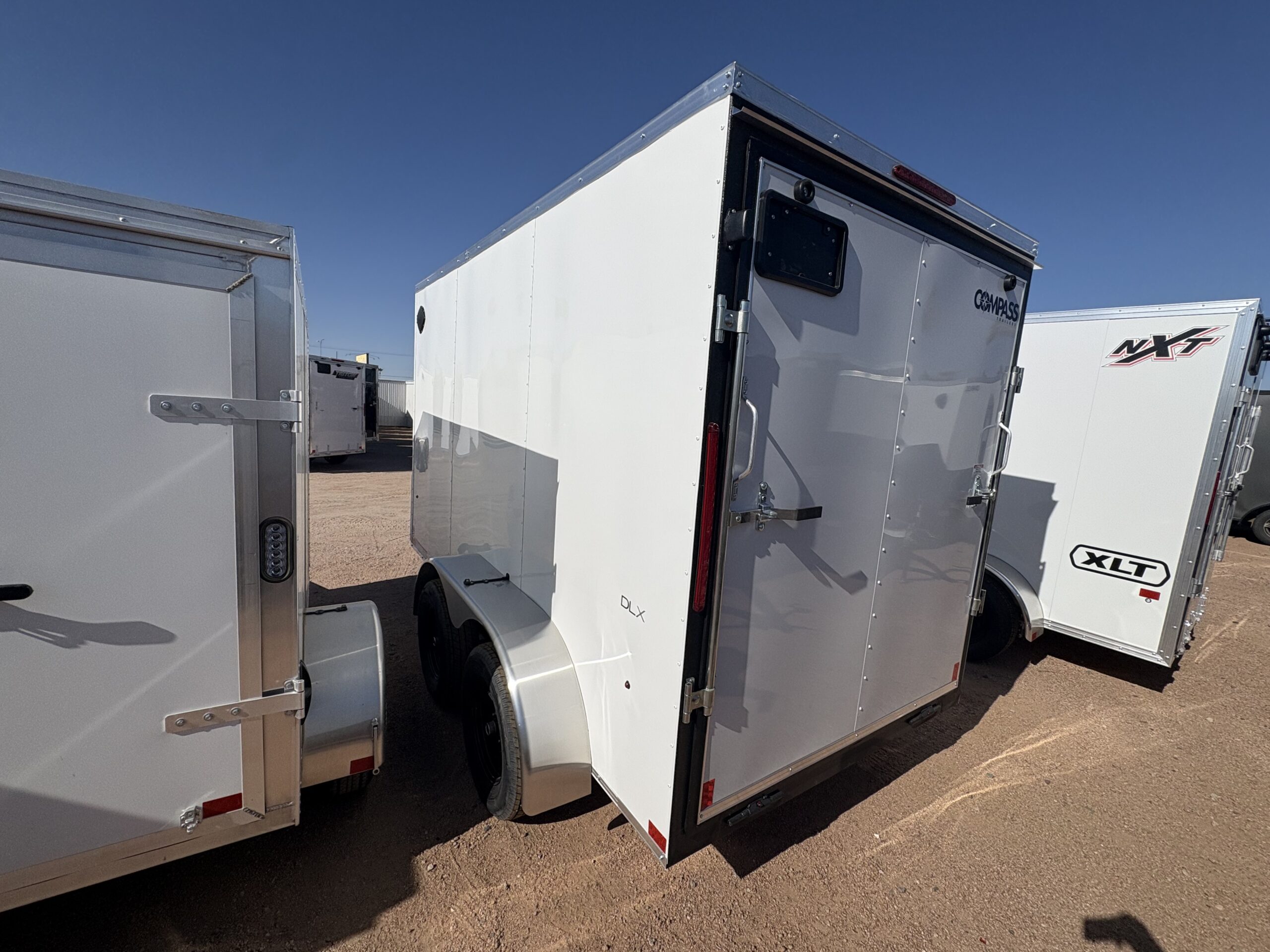 12x6 Indigo DLX, 7K GVWR, Ramp Door - Image 5