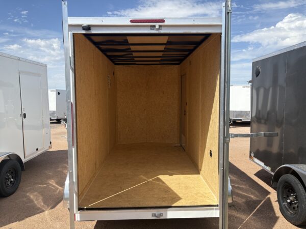 12x6 Indigo DLX, 7K GVWR, Rear Double Doors