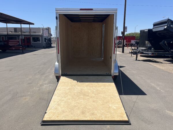12x6 ST DLX, 7K GVWR, Ramp Door