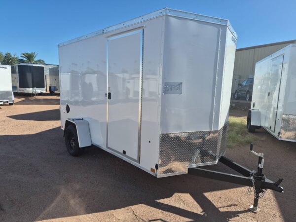 12x6 Indigo DLX, 3K GVWR, Ramp Door