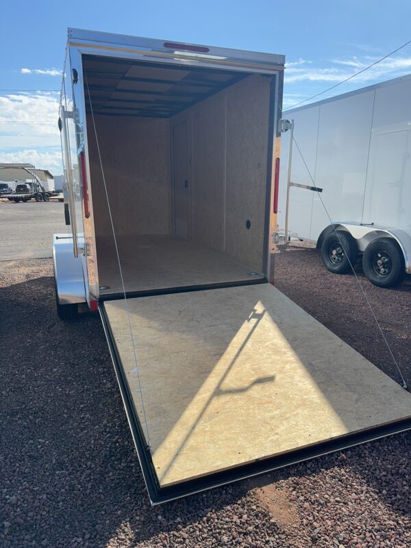 12X6 Indigo DLX, 7K GVWR, Ramp Door