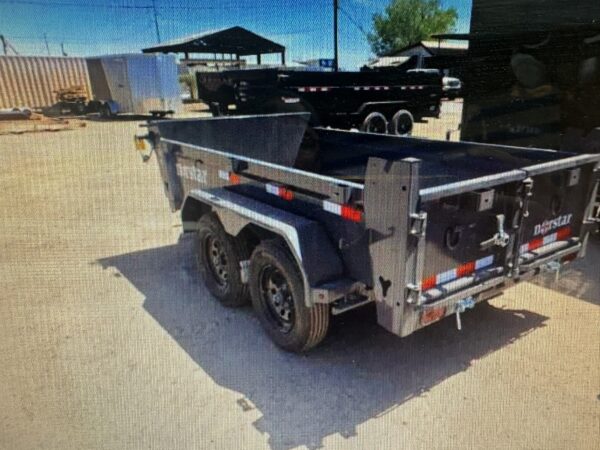 10x60 Norstar Tandem Axle Dump, 7K GVWR, 20" Sides