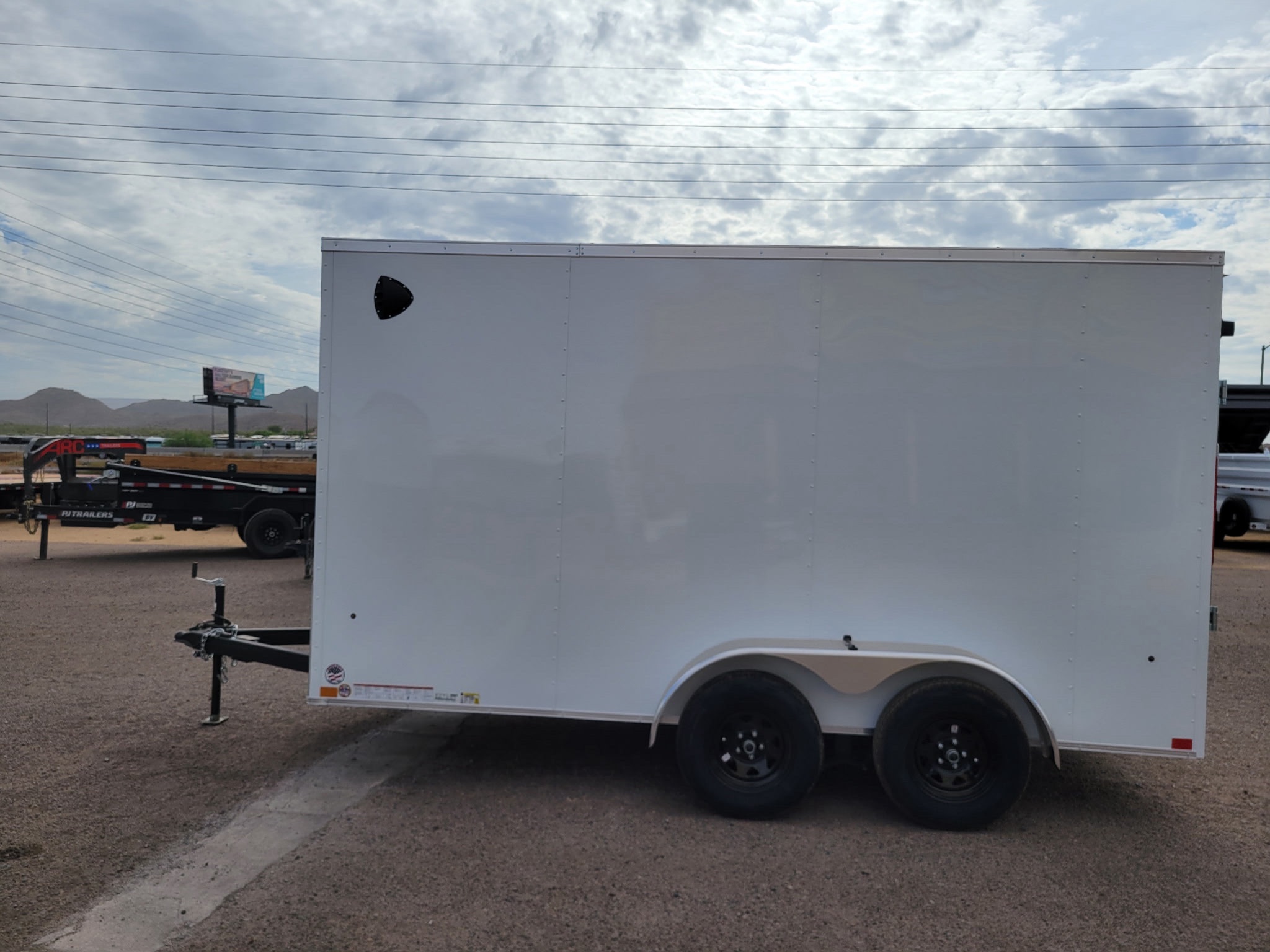 14x7 Indigo DLX, 7K GVWR, Ramp Door - Image 5