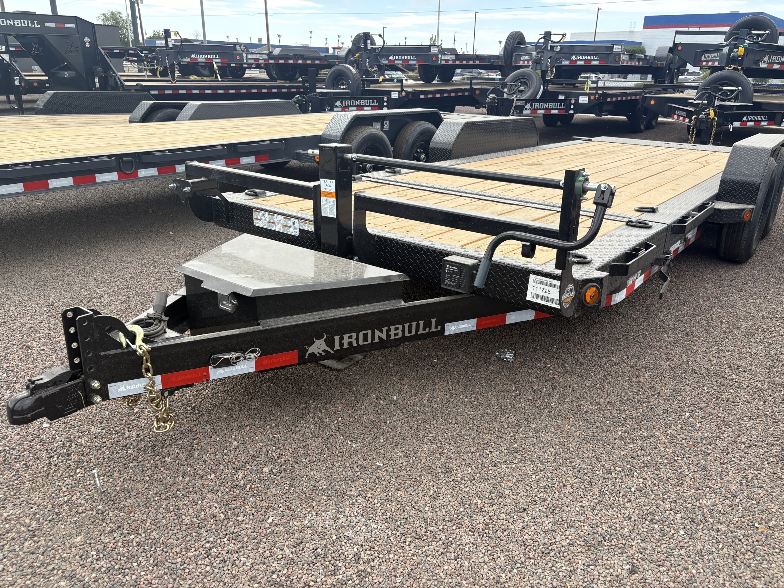 20x83 IronBull Tandem Axle, 14K GVWR, Low-Pro Gravity Tilt - Image 2