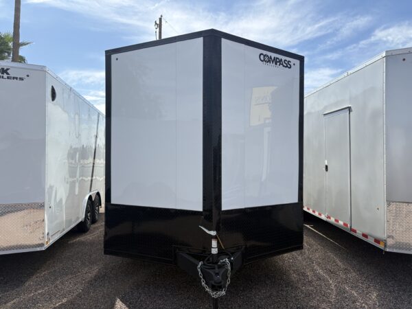 20x8.5 Jasper SE Car Hauler, 10K GVWR, White Vinyl Walls/Ceiling, Rubber Flooring, Ramp Door