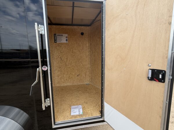 12x6 Indigo DLX, 7K GVWR, Rear Double Doors