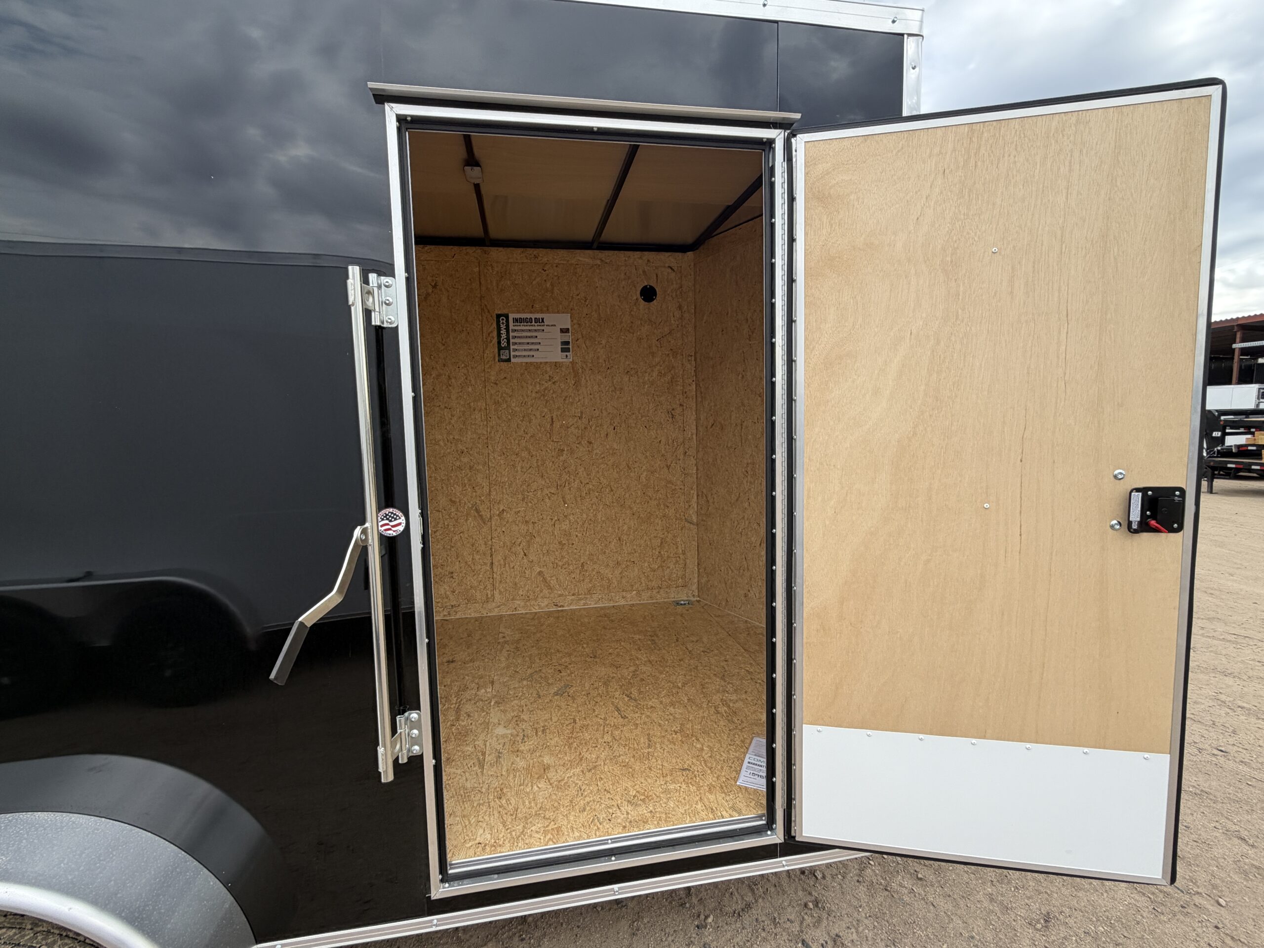 14x7 Indigo DLX, 7K GVWR, Rear Double Doors - Image 8