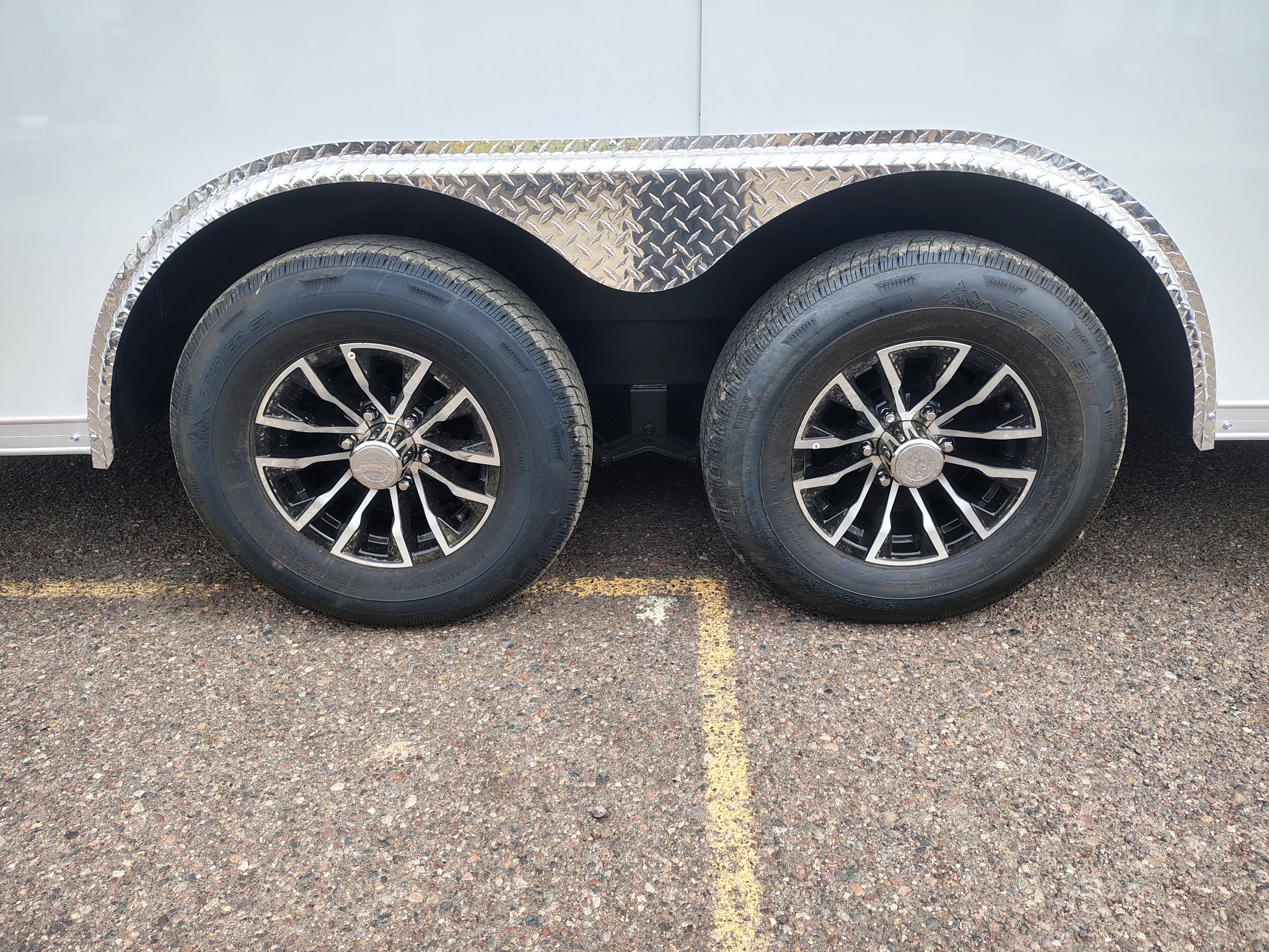 20x8.5 Jasper SE Car Hauler, 10K GVWR, Ramp Door - Image 4