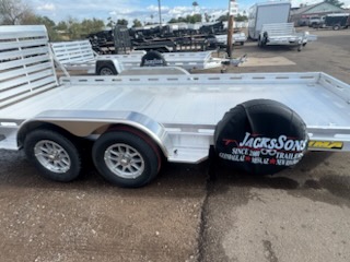 16x80 All Aluminum, 8.5K GVWR, Tandem Axle, Electric Brake, Ramps, W/ Tailgate, RTD (8016TA-EL-R-TG-RTD) - Image 13