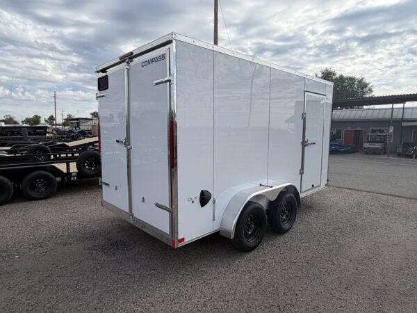 14x7 Indigo DLX, 7K GVWR, Ramp Door