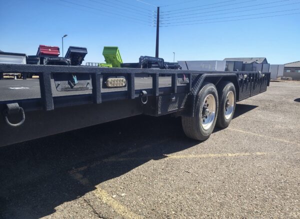 24x102" Ironbull Gooseneck, Tandem Axle, Deckover Tilt, 14K GVWR