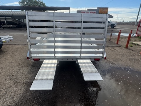 16x80 All Aluminum, 8.5K GVWR, Tandem Axle, Electric Brake, Ramps, W/ Tailgate, RTD (8016TA-EL-R-TG-RTD) - Image 7