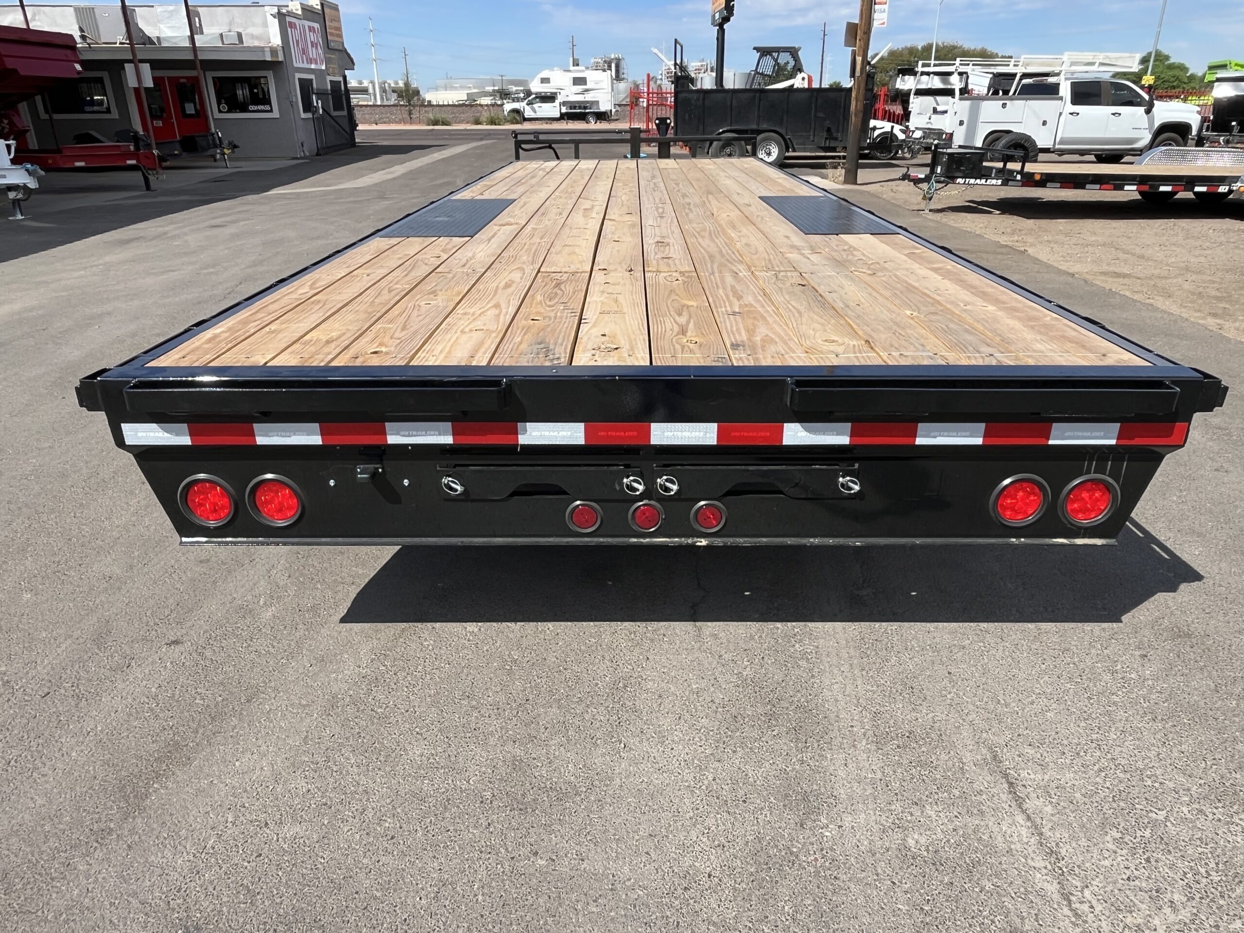24x102 Tandem Axle Deckover, 14K GVWR, Slide In Ramps, 14 Ply Tires - Image 6