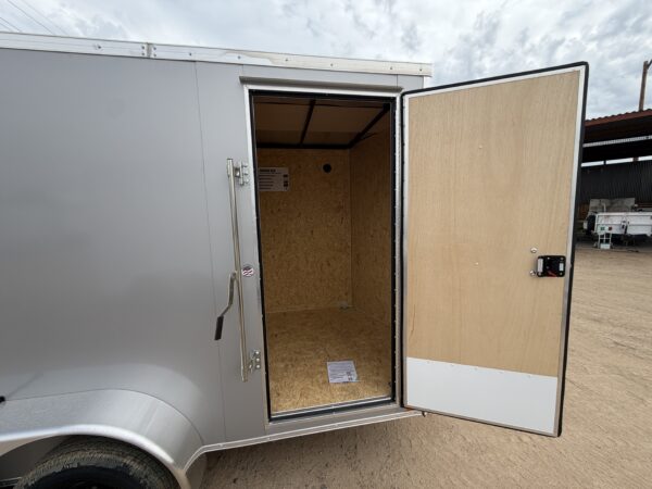12x6 Indigo DLX, 7K GVWR, Ramp Door