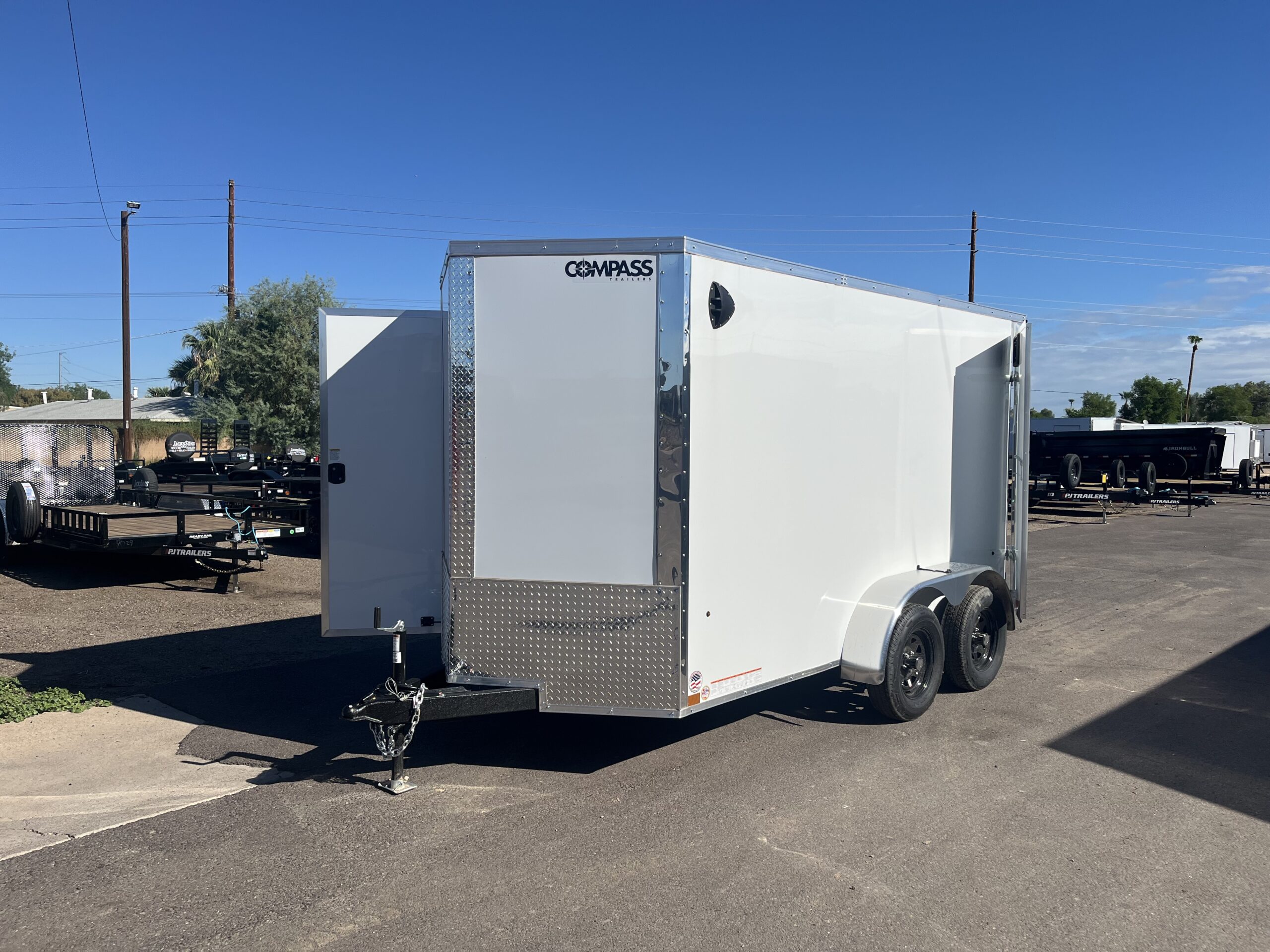 12x6 Jasper SE, 7K GVWR, Rear Double Doors - Image 7