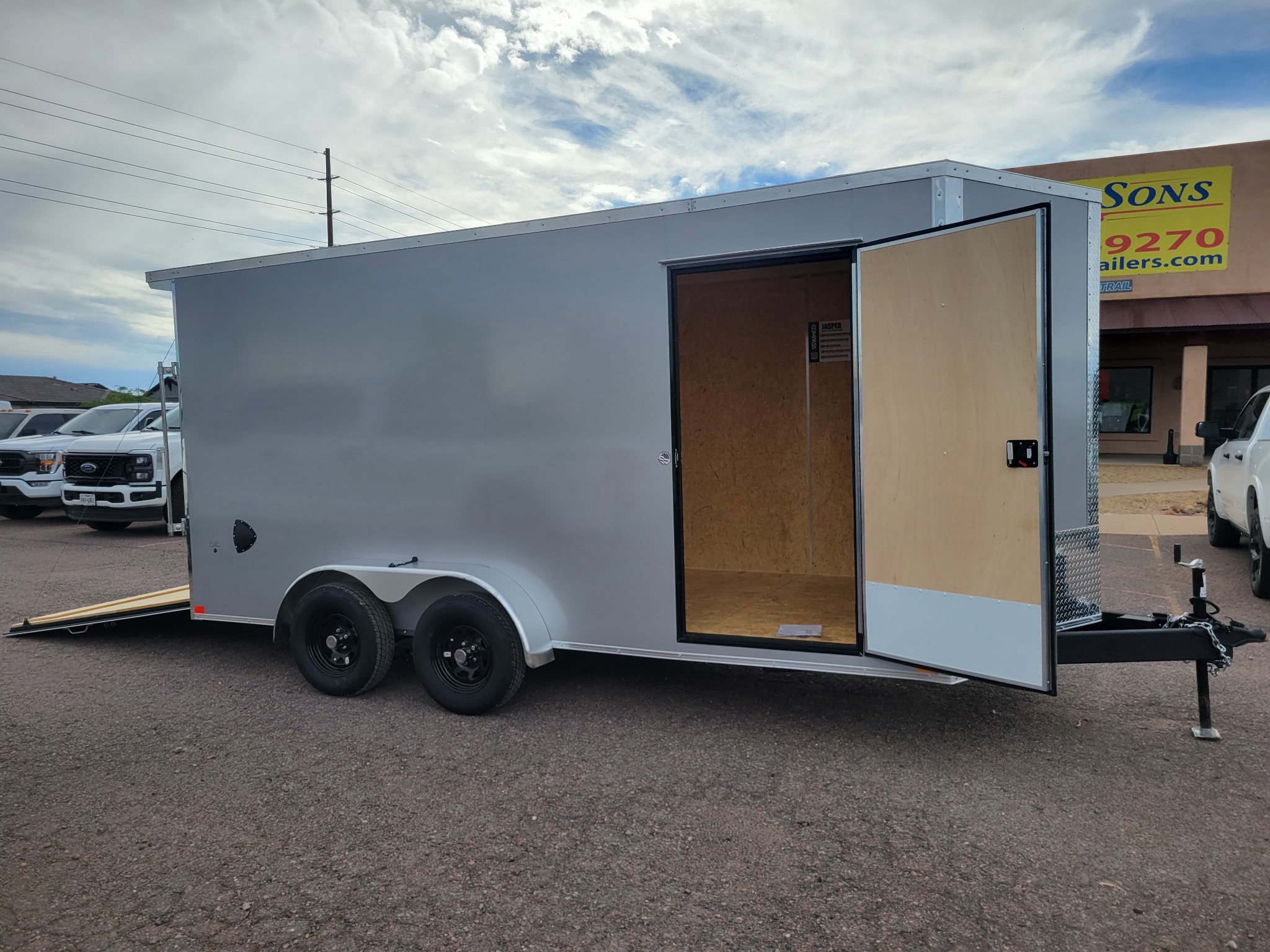 16x7 Jasper SE, 7K GVWR, Ramp Door - Image 5