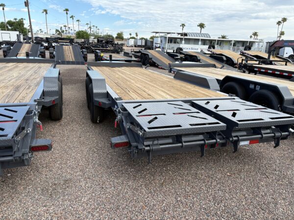 20x83 IronBull, Tandem Axle, 14K GVWR, Rampage Ramps