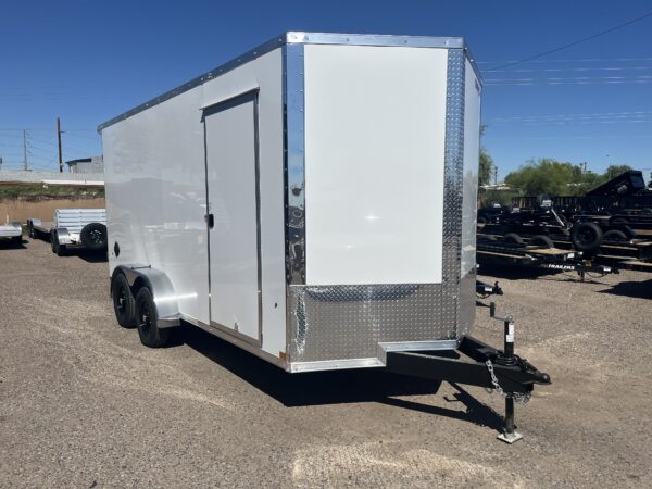 16x7 Jasper SE, 7K GVWR, Rear Double Doors