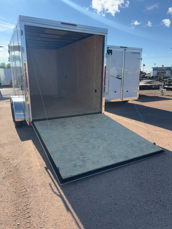 14x7 Indigo DLX, 7K GVWR, Ramp Door