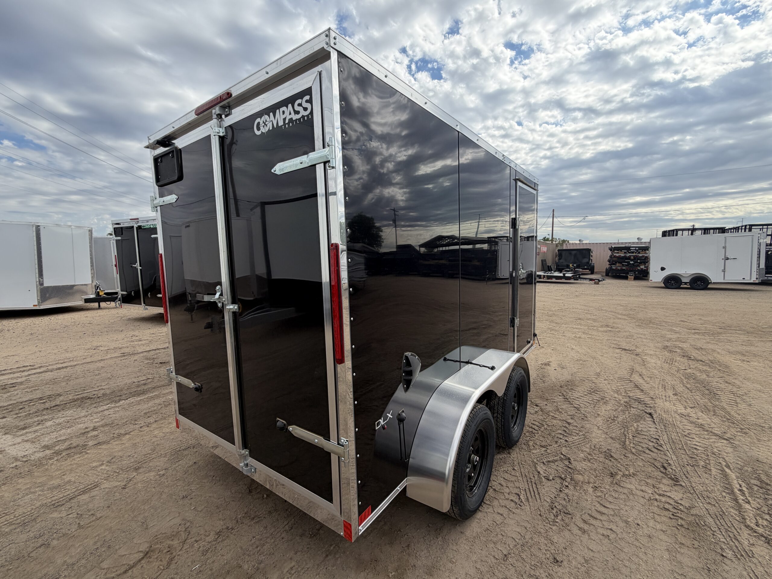 12x6 Indigo DLX, 7K GVWR, Rear Double Doors - Image 5