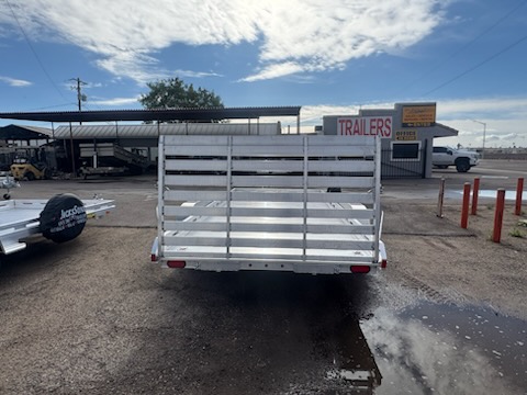 16x80 All Aluminum, 8.5K GVWR, Tandem Axle, Electric Brake, Ramps, W/ Tailgate, RTD (8016TA-EL-R-TG-RTD) - Image 6