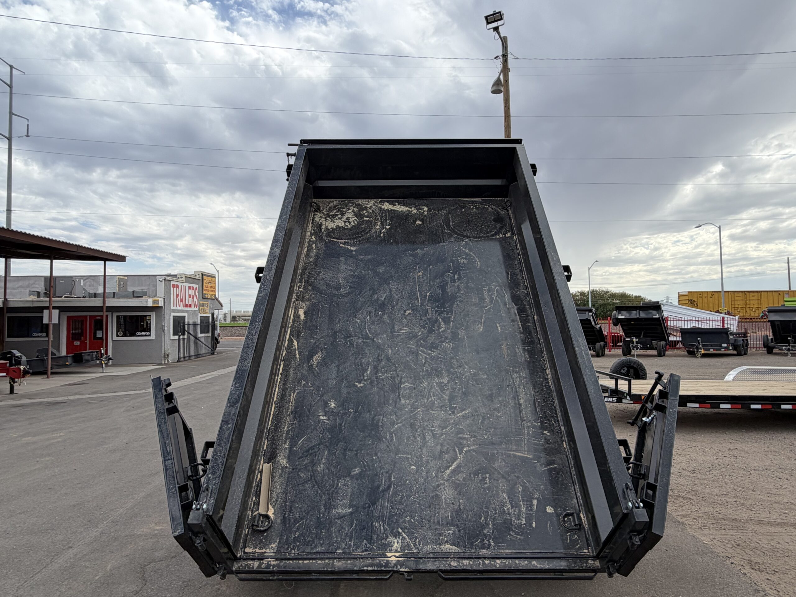 12x83 IronBull Tandem Axle Dump, 15K GVWR, 24" Sides, Solar Charger - Image 8