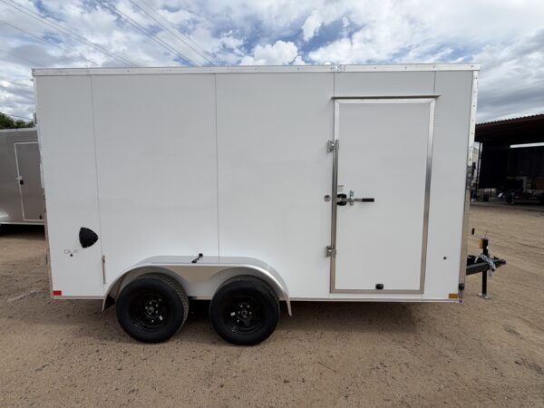 14x7 Indigo DLX, 7K GVWR, Rear Double Doors