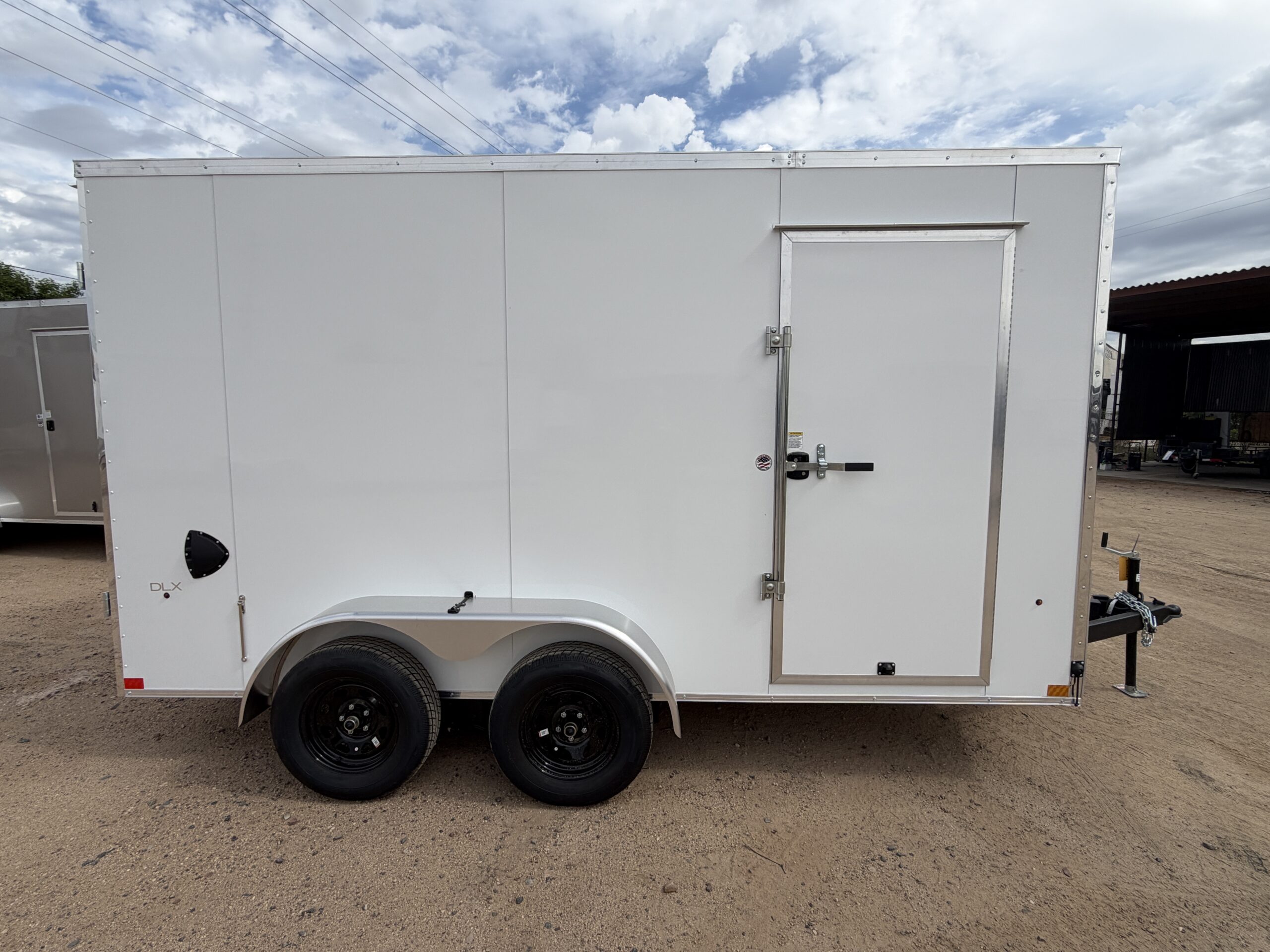 14x7 Indigo DLX, 7K GVWR, Rear Double Doors - Image 4