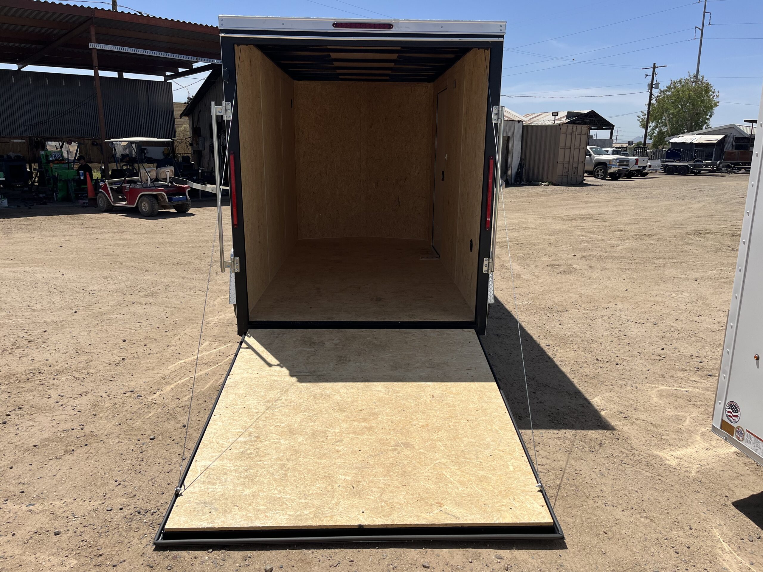 12x6 Indigo DLX, 3K GVWR, Ramp Door - Image 6