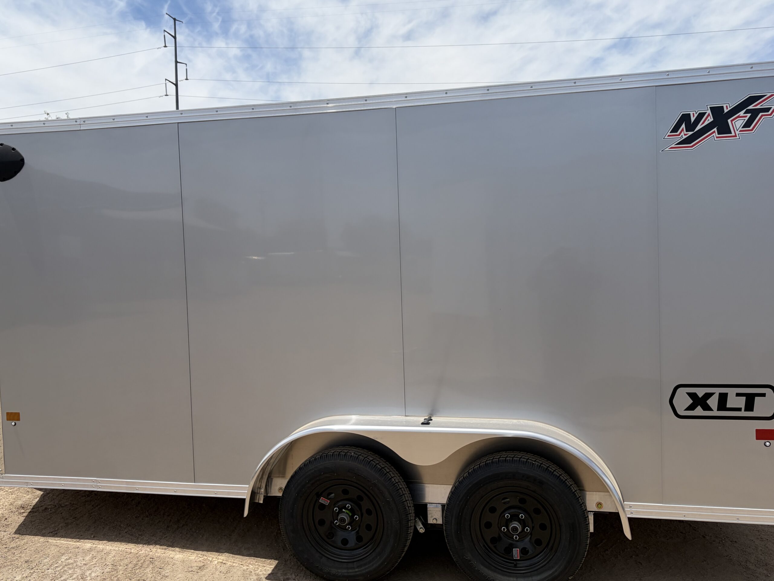 14x7 All Aluminum XLT-P Enclosed, 7K GVWR, Side Door, Ramp Door - Image 4
